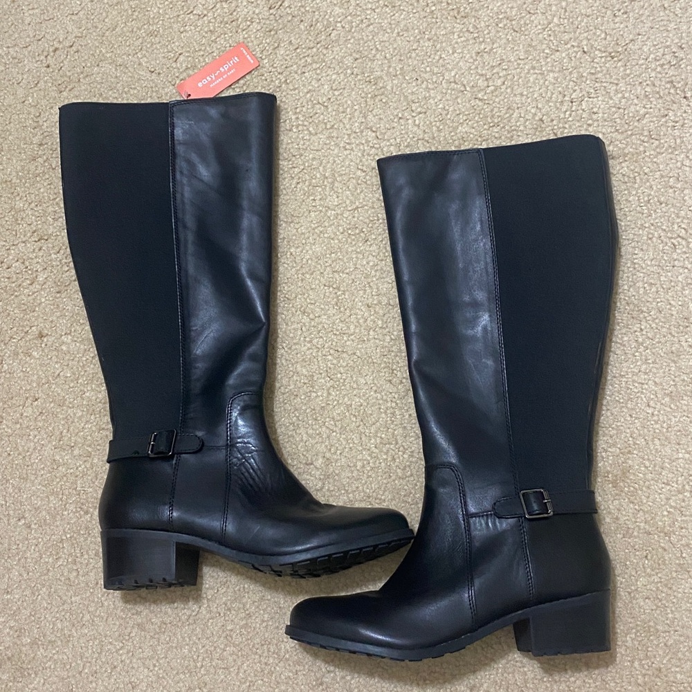 NWOB EASY SPIRIT Sechaza Knee High Boots Women’s Size 7M-WC